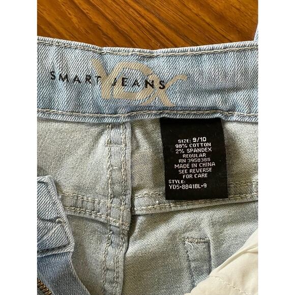 YDX Smart Jeans Casual Stretchy Ripped Cropped Pants - Picture 5 of 5